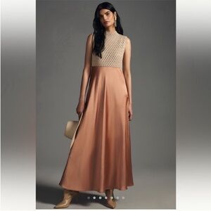 Mare Mare x Anthropologie Mock Neck Sleeveless Dress, L, NWT